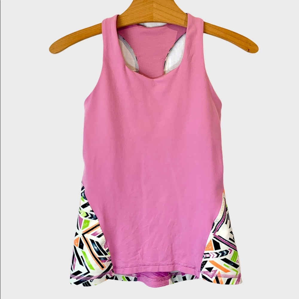 SOLD Ivivva Racerback Tank Pink Lululemon Size 12